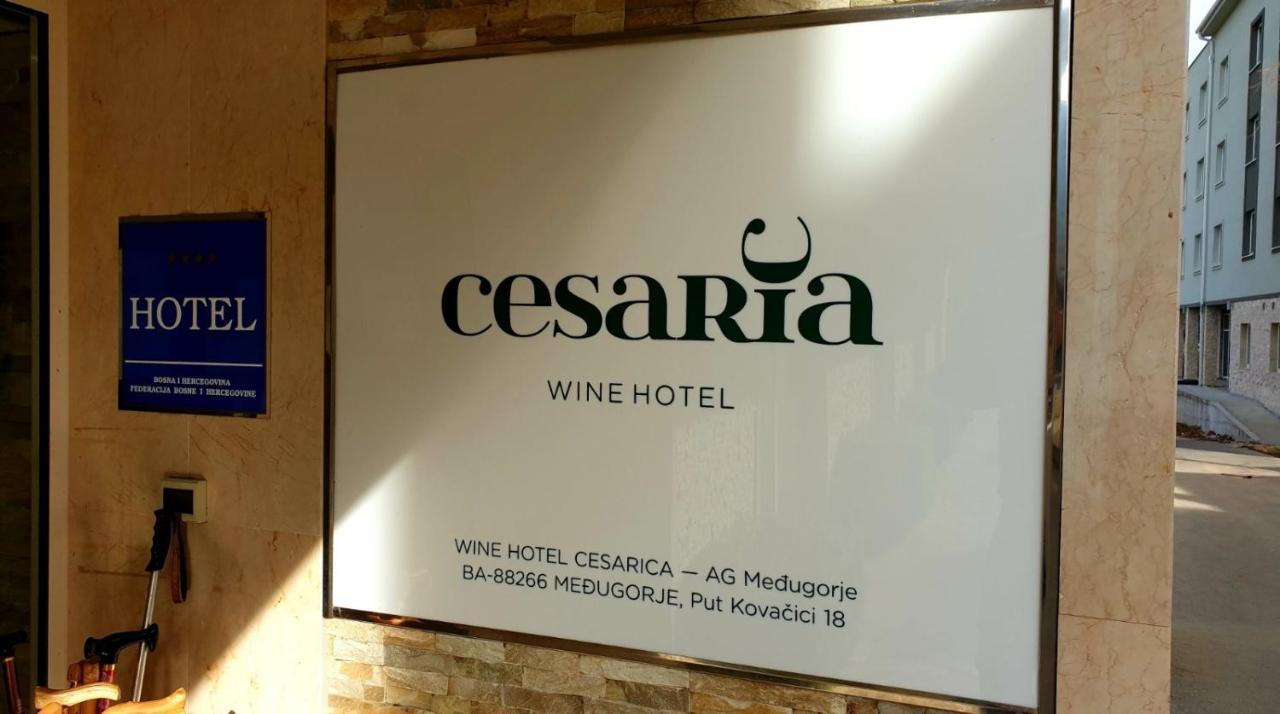 Wine Hotel Cesarica Medjugorje Exterior photo